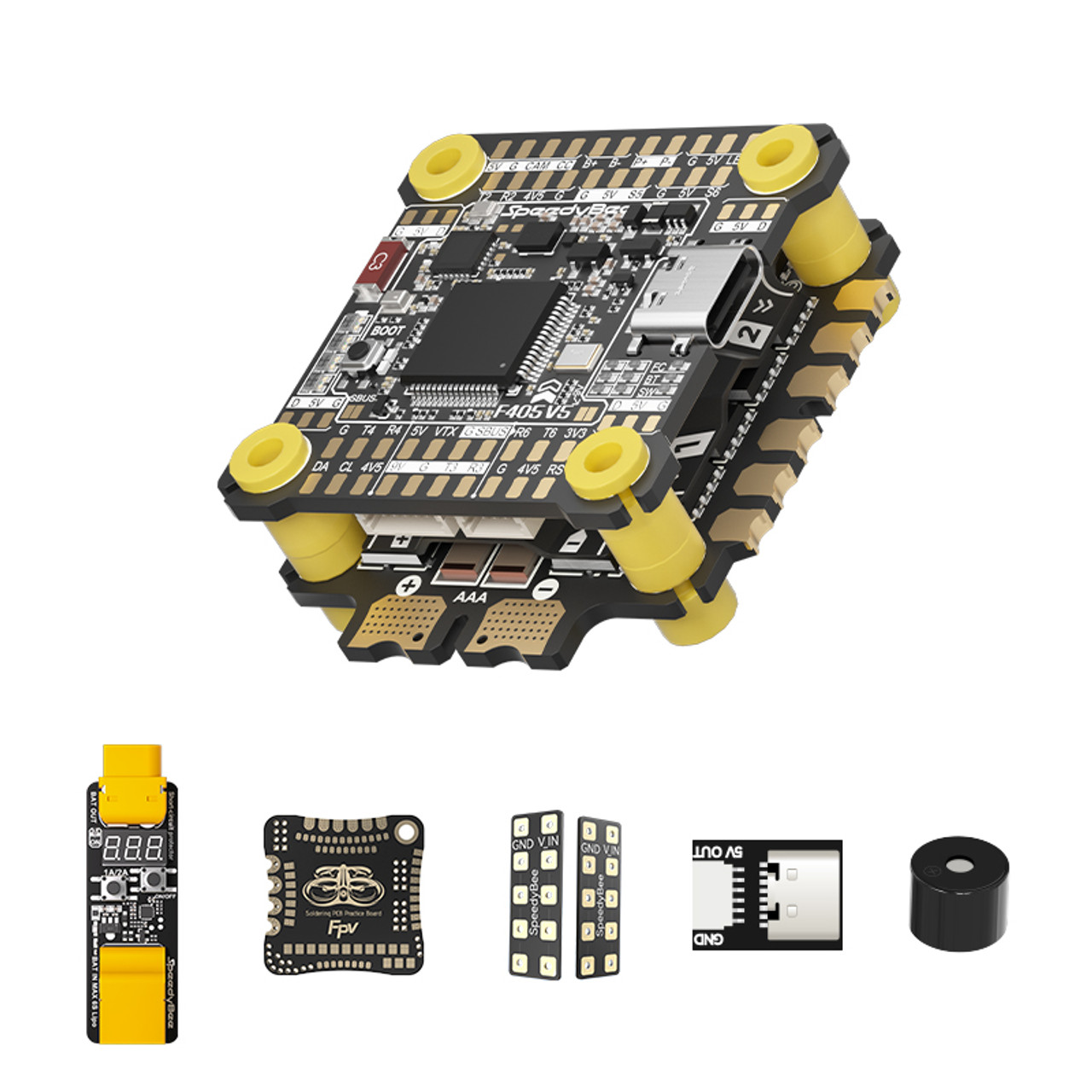مجموعة SpeedyBee F405 V5 OX32  - مراجعة Speedybee F405 V4 Bls 55A Stack وسعره